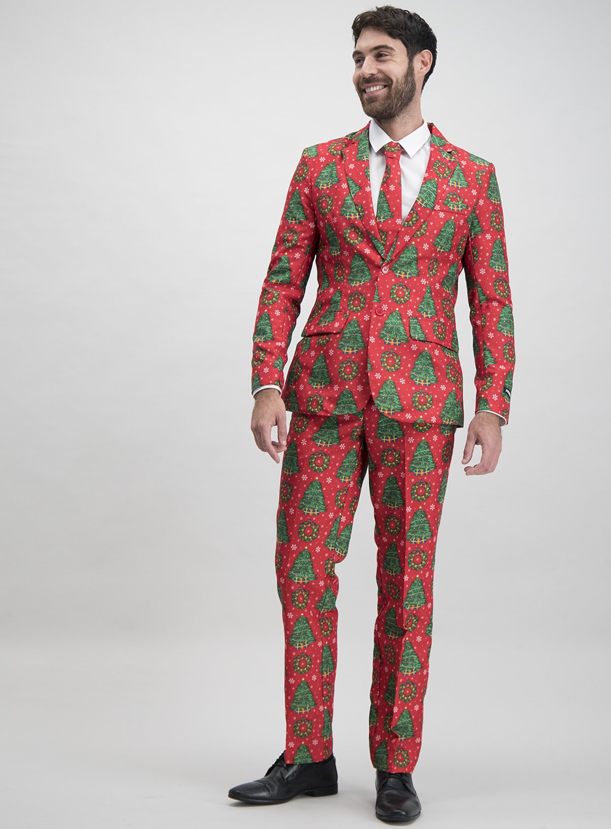 red christmas blazer